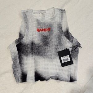 Bandit NYC ‘25 Women's Black and White Bonded Top